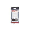 Haushalt mööblivilt D25x25mm 8tk, valge