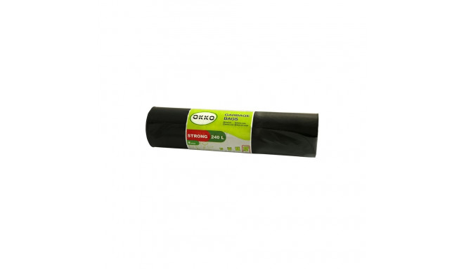 GARBAGE BAGS OKKO STRONG 240L 5PCS