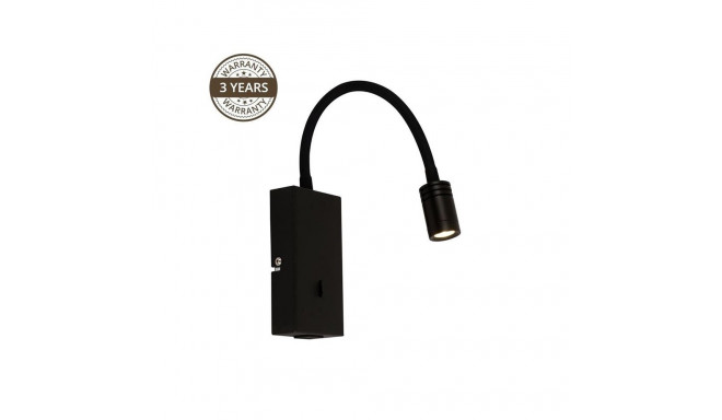 seinavalgusti MARSO 18373-BK 3W LED