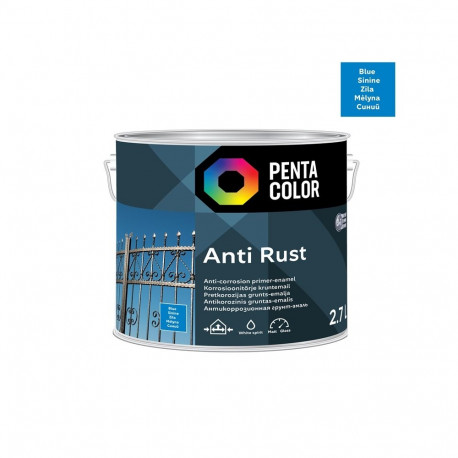 ANTICOR PAINT ANTI-RUST BLUE 2.7L