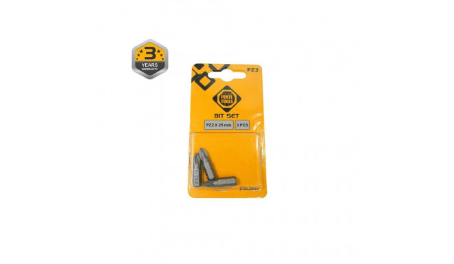 SCREWDRIVER BIT PZ2X25MM 3PCS