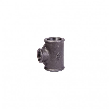 TEE vähendus B130R 2INX1 1/4IN must