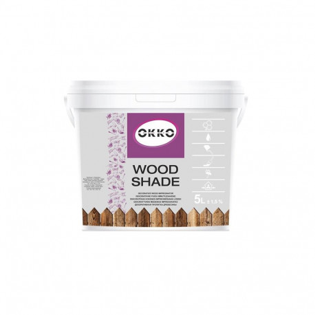 WOOD IMPREG WOOD SHADE GREY 5L OKKO