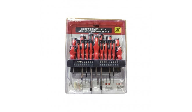 SCREWDRIVERS SET, 37 PCS