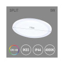 LED PANEL SPLIT R 5W NW IP44 325LM