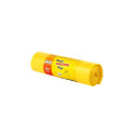 GARBAGE BAGS PLASTA YELLOW 60L 8PCS