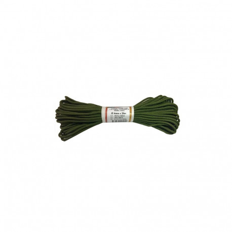 BRAIDED POLYAMIDE ROPE KHAKI 4MM 20M