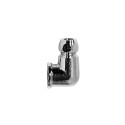 CHROME PLATED ELBOW 3/8X3/8 WITH INNER