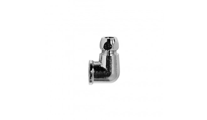 CHROME PLATED ELBOW 3/8X3/8 WITH INNER