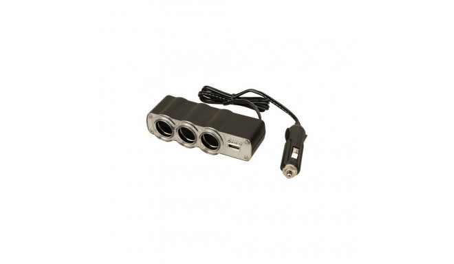 USB ja 12V pistikupesa jagaja juhtmega