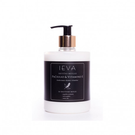 vedelseep IEVA patchula & vitamiin E 500 ml