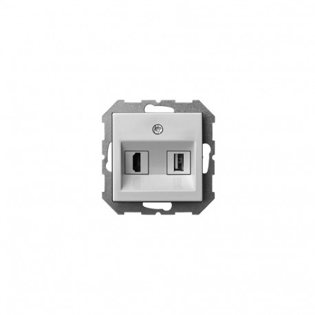 pinnapealne HDMI+USB pistikupesa