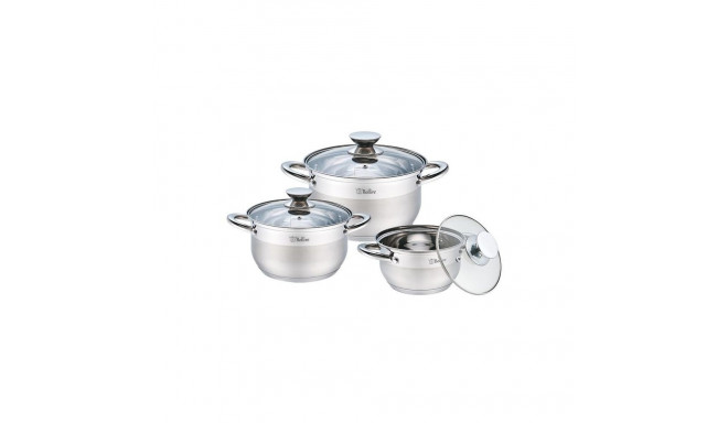 6 PCS COOKWARE SET BR-4001 S/S