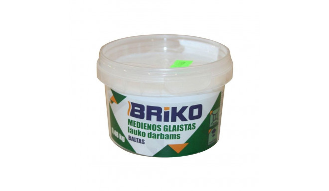 WOOD FILLER EXTERIOR BRIKO WHITE 0.48KG