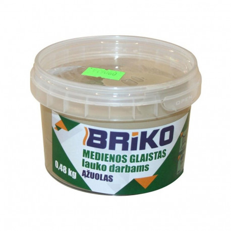 Briko wood filler 0.48kg, oak
