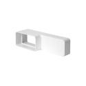 FLAT VENTILATION COUPLING(220X55 MM - 1