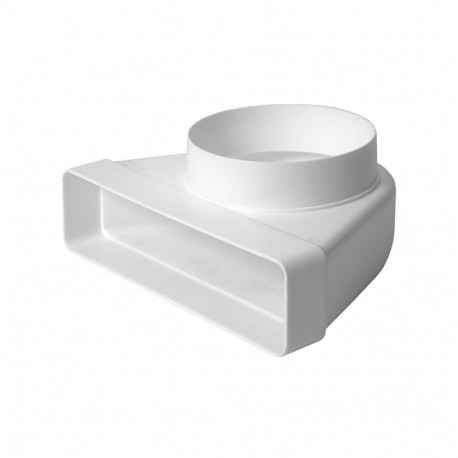 VENTILATION ELBOW (220X55 MM D100MM