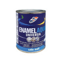 PAINT ENAMEL AQUA MAT DARK BROWN 0.9L