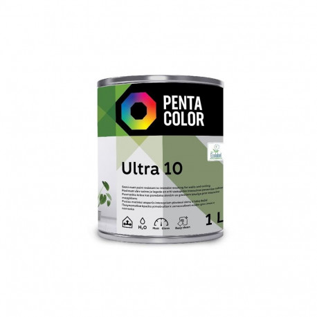 EMUL PAINT PENTACOLOR ULTRA 10 valge 1L