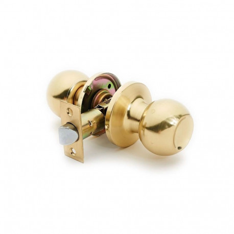 ukseluku nupp 607 SB matt messing