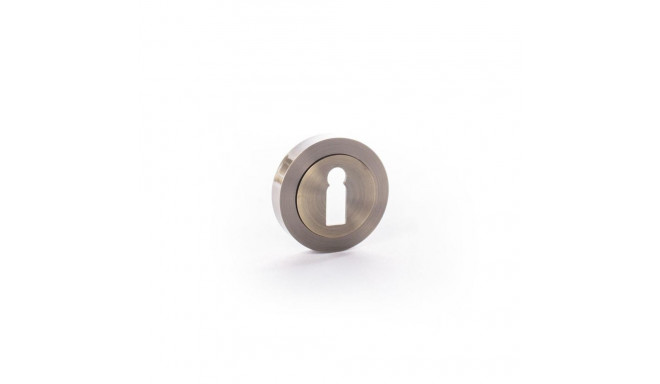 KEY ESCUTCHEON A01 ANTIQUE BRASS