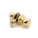 DOOR KNOB LOCK 607 PB POLISHED BRASS