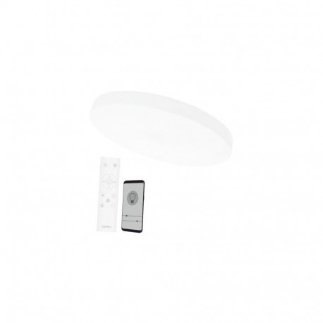 CEILING LAMP BOSTON2X60W D80RC LED WHITE