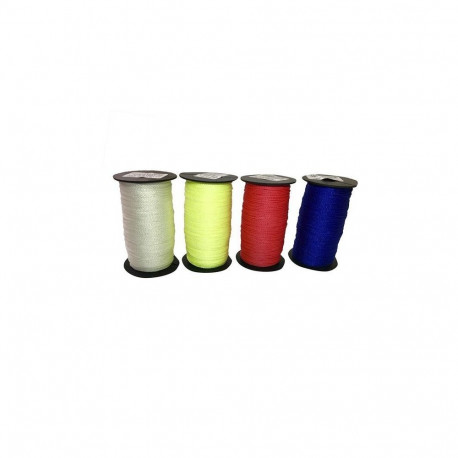 TIWSTED POLYAMIDE ROPE WHITE 1MM/100M