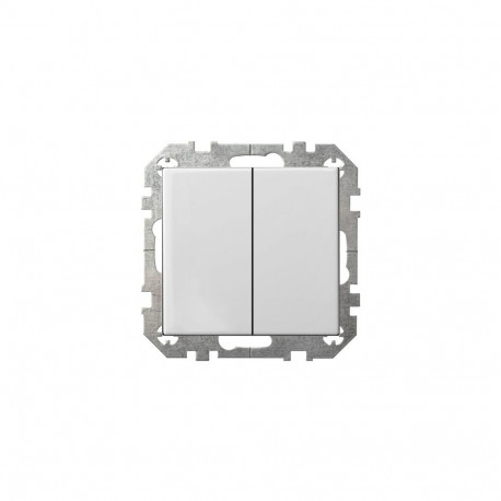 TWO WAY SWITCH IP6+6-10-201-01 valge EP lüliti