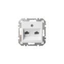COMPUTER SOCKET 2-WAY WITHOUT FRAME