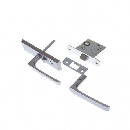 LATCH WITH POLISHED HANDLE