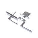 LATCH WITH POLISHED HANDLE