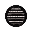 ALUMINIUM ALLOY VENTGRIL D160 BLACK