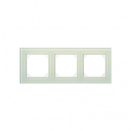 3-WAY FRAME WHITE GLASS