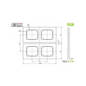 2-WAY FRAME BLACK GLASS 2-WAY FRAME BLACK GLASS
