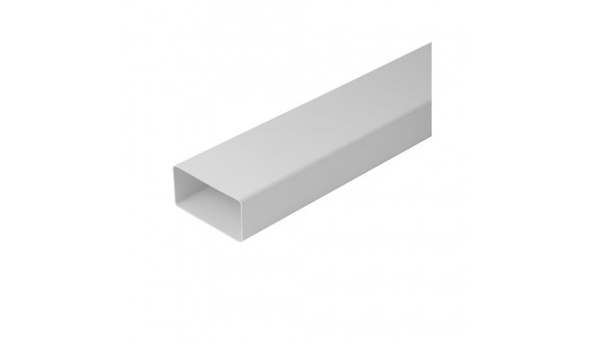 VENTILATION DUCT 220X55 MM 1,5M PLASTIC