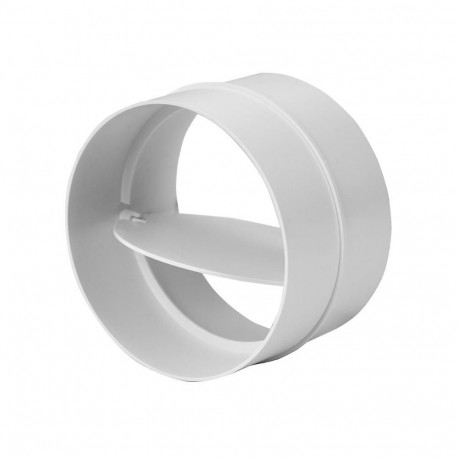 mitte-tagasivooluklapp 100mm plastmass