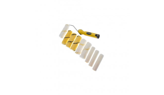 SET OF ROLLERS (9 PCS) AND HANDLE FORTE