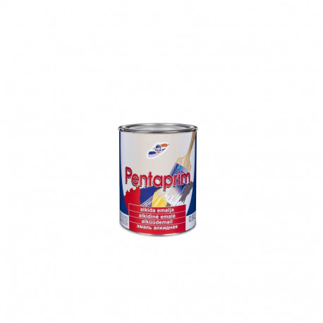 ALKYD ENAMEL PAINT PENTAPRIM BLACK 0.9L