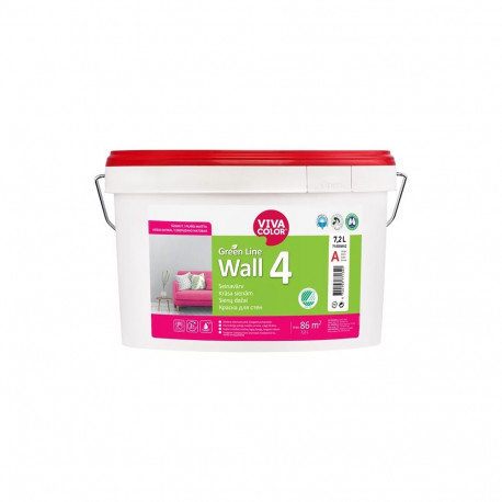PAINT GREEN LINE WALL 4 A 7,2L
