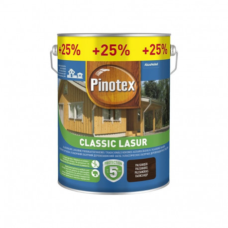 PINOTEX CLASSIC LASUR EU PALISANDER 4L+1L