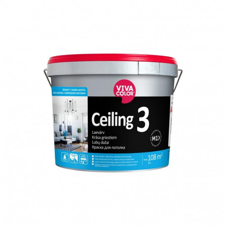 CEILING PAINT 3 9L AP-ALUS WHITE