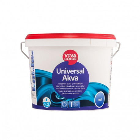 universaalne värv metallile ja puidule, matt C 2,7L