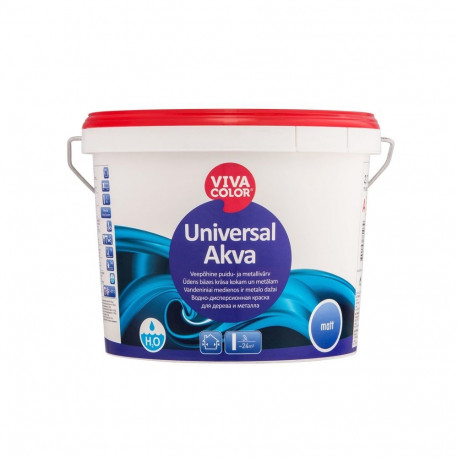 PAINT UNIVERSAL METAL WOOD MATT A 2.7L