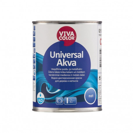 Universal Akva matt A 0,9L