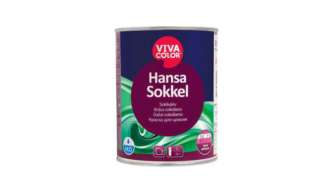 FASADE PAINT HANSA SOKKEL 0,9L A-ALUS