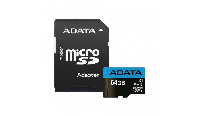 microSDXC kaart 64GB C10 Premier ADATA