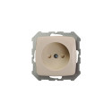 SOCKET SINGLE BEIGE LIREGUS