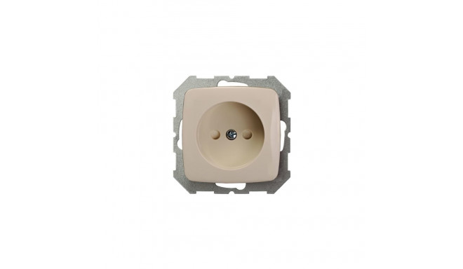 SOCKET SINGLE BEIGE LIREGUS