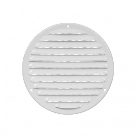 GRILLE METAL D160, WHITE